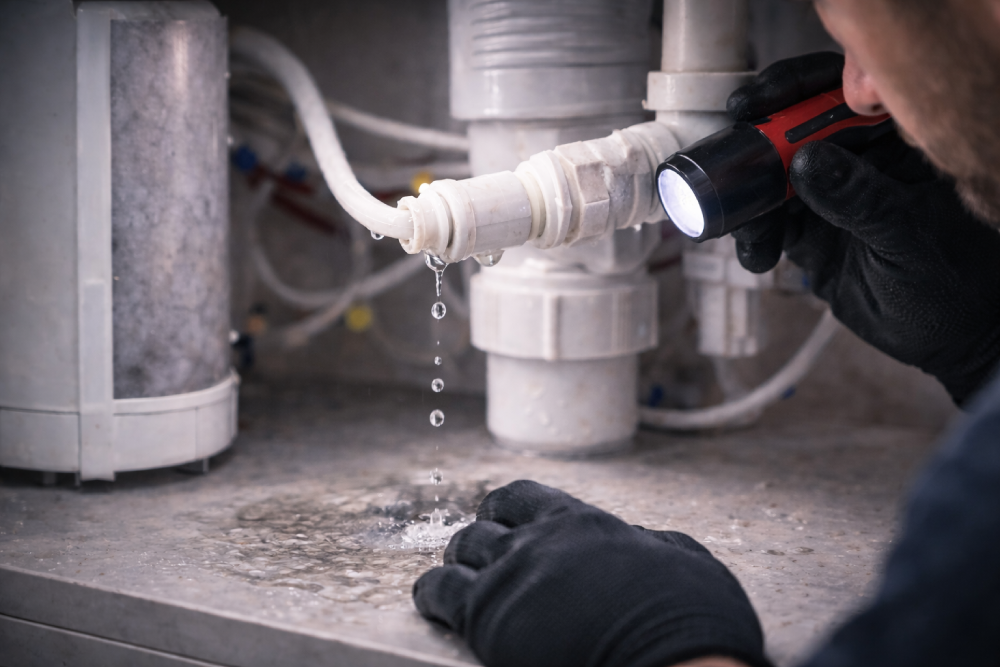 Su arıtma cihazı su kaçağı kontrolü