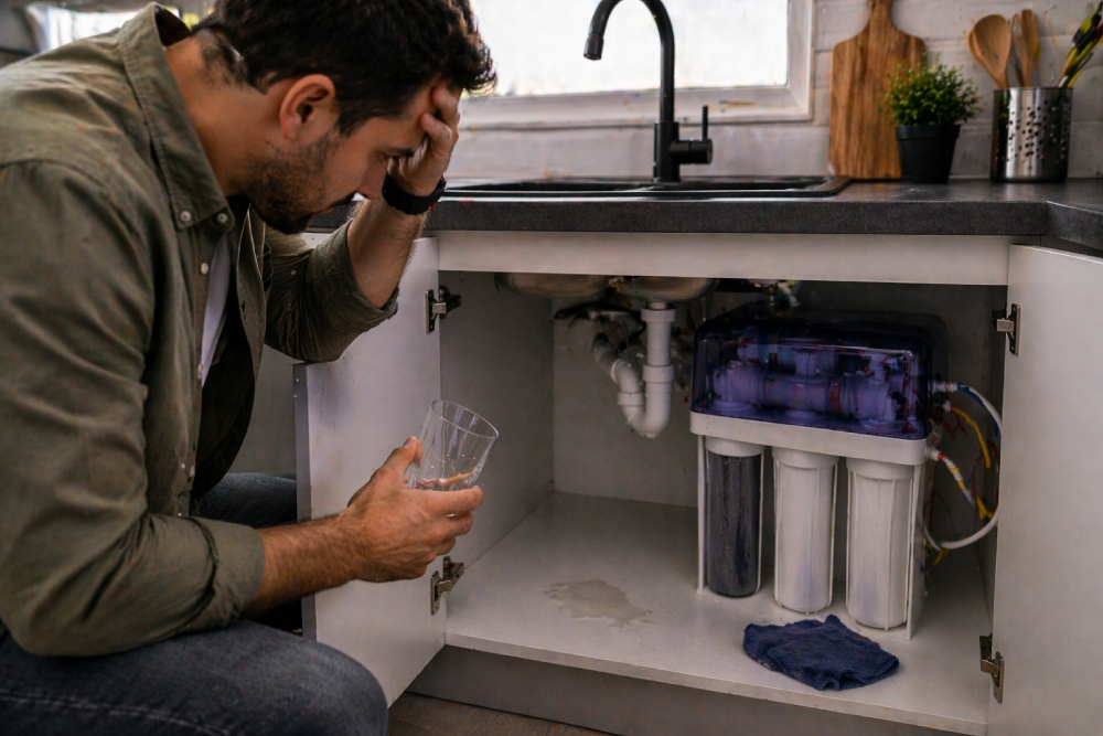 Su arıtma cihazı su vermeme sorunu kontrolü