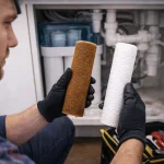 Su arıtma filtresi ne zaman değiştirilmeli eski ve yeni filtre karşılaştırması