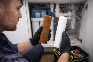 Su arıtma filtresi ne zaman değiştirilmeli eski ve yeni filtre karşılaştırması